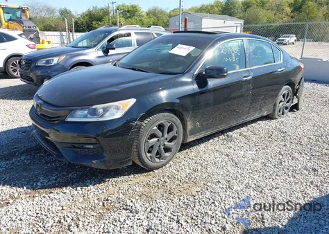 2016 Honda Accord Ex из США, поврежденный, VIN 1HGCR2F01GA215334